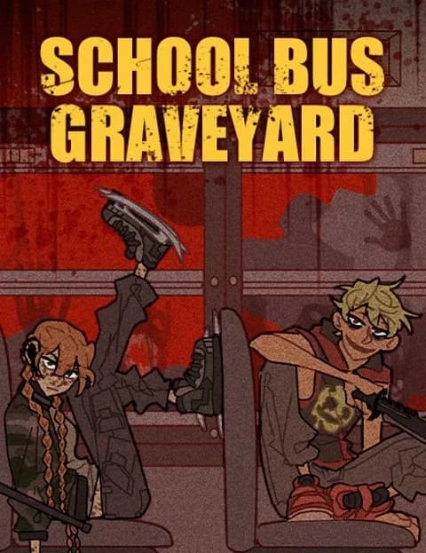 School Bus Graveyard manga kapağı