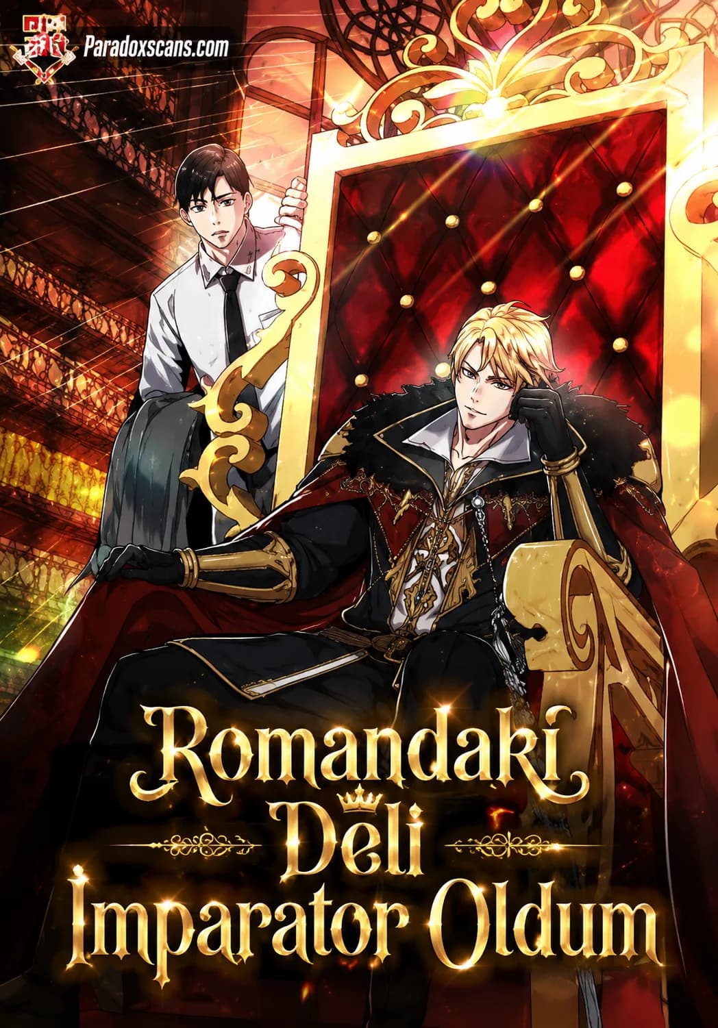 Romandaki Deli İmparator Oldum manga kapağı