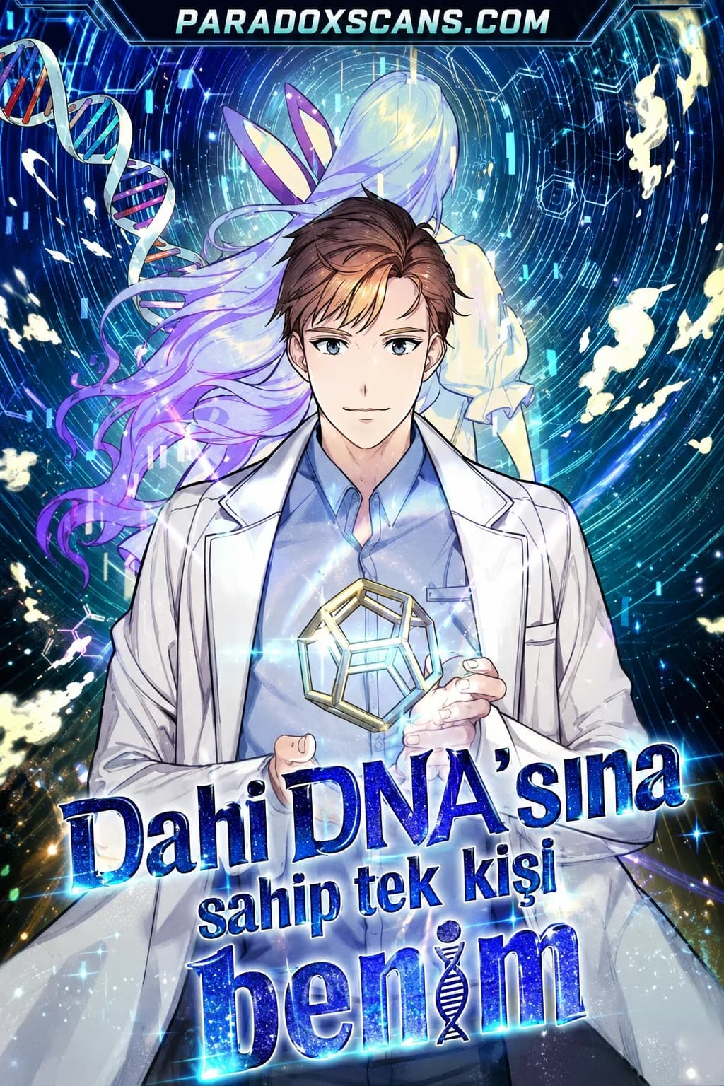 Dahi DNA’sına sahip tek kişi benim manga kapağı