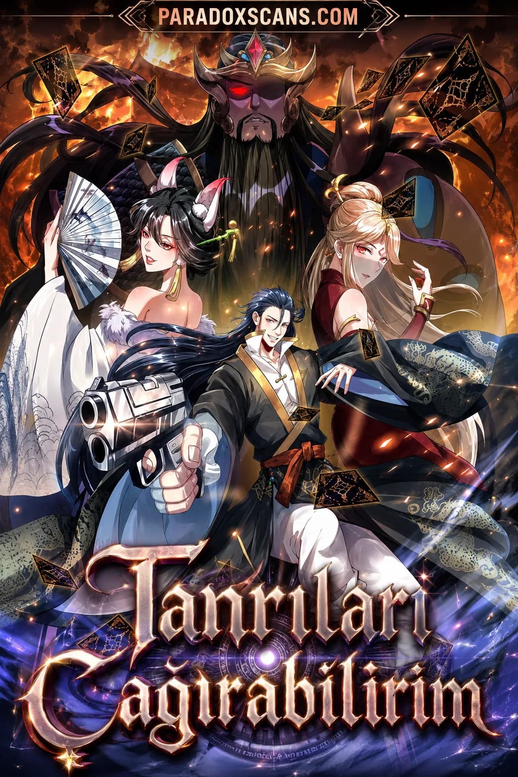 Tanrıları Çağırabilirim manga kapağı