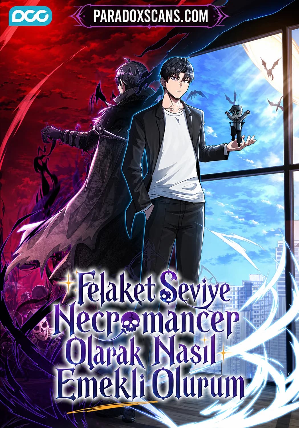 Felaket Seviye Necromancer Olarak Nasıl Emekli Olurum manga kapağı