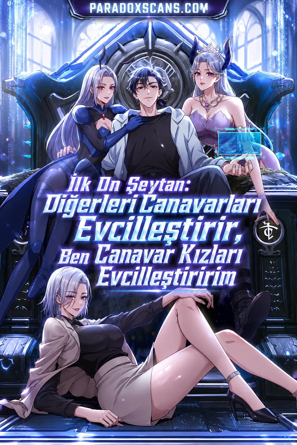 İlk On Şeytan: Diğerleri Canavarları Evcilleştirir Ben Canavar Kızları Evcilleştiririm manga kapağı