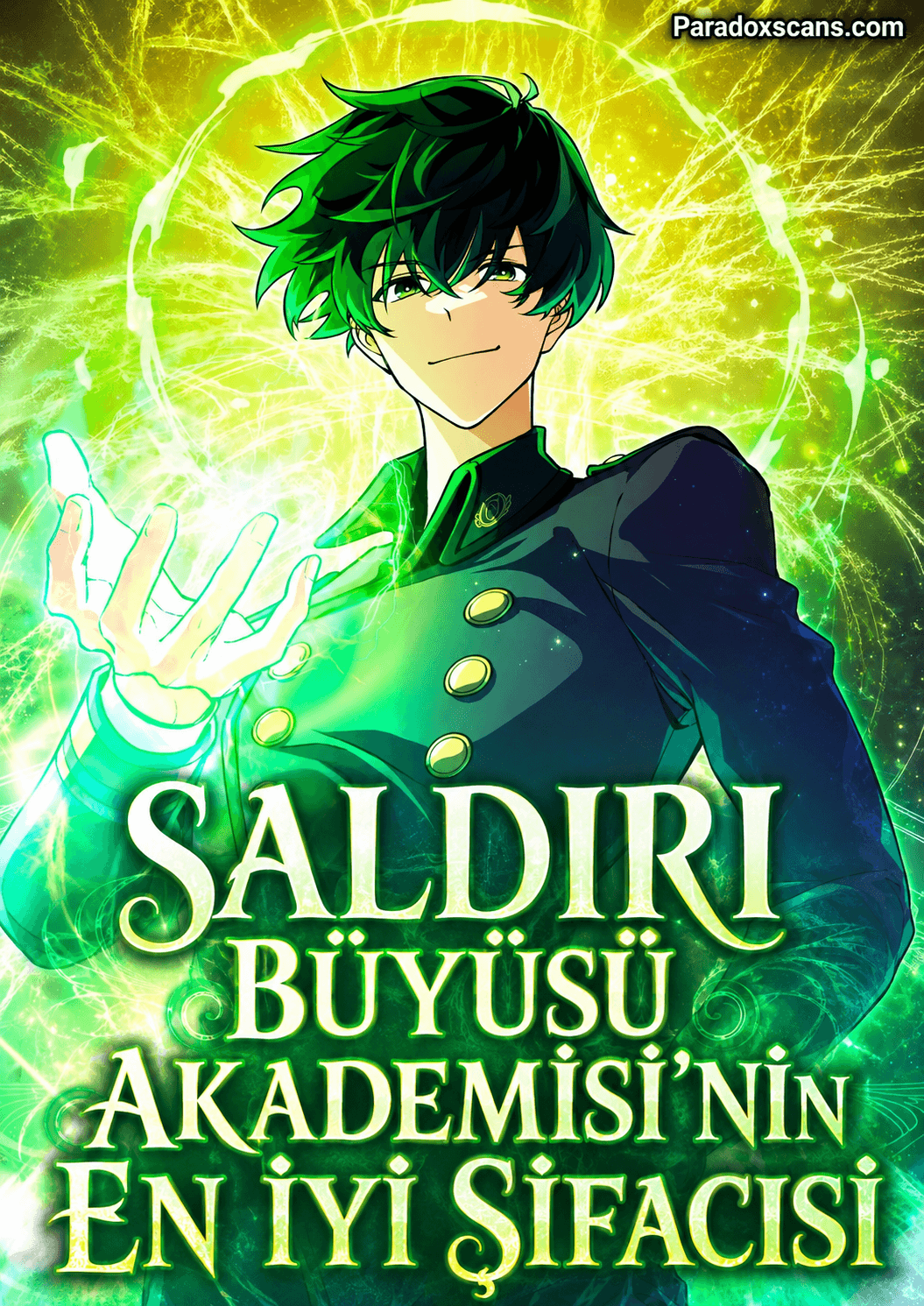 Saldırı Büyüsü Akademisi’nin En İyi Şifacısı manga kapağı