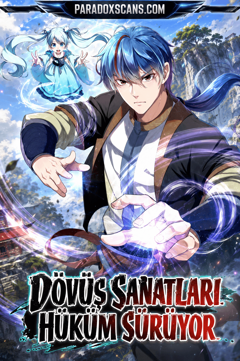 Dövüş Sanatları Hüküm Sürüyor manga kapağı