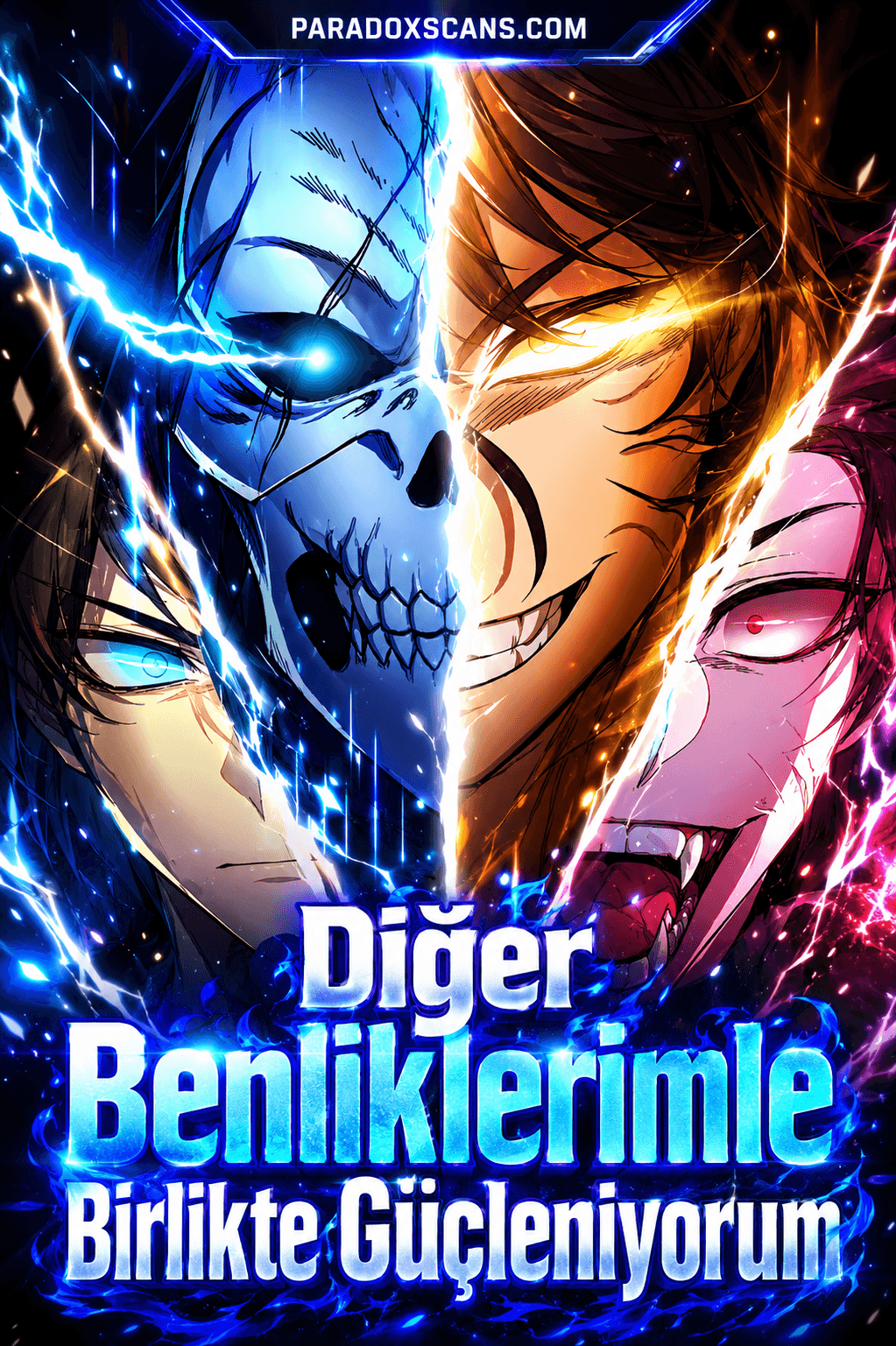 Diğer Benliklerimle Birlikte Güçleniyorum manga kapağı