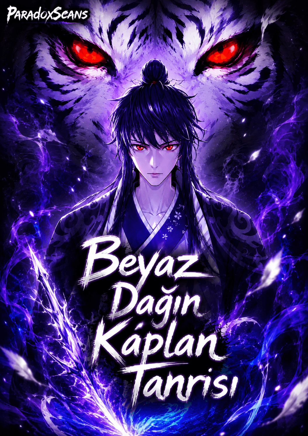 Beyaz Dağın Kaplan Tanrısı manga kapağı
