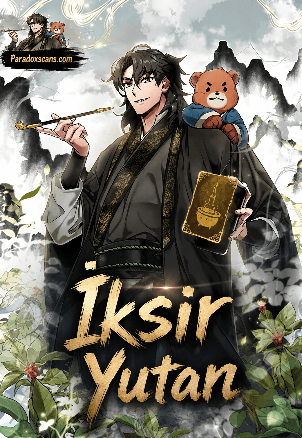 İksir Yutan manga kapağı