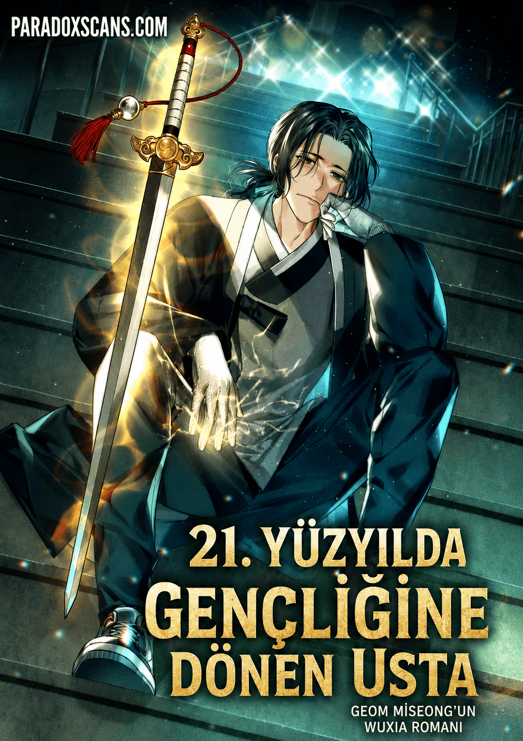 21. YÜZYILDA GENÇLİĞİNE DÖNEN USTA manga kapağı